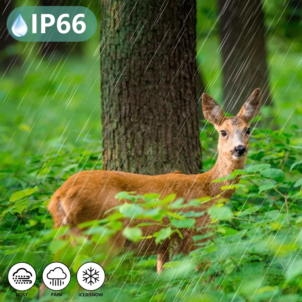 PR802W Trail Hunting Camera 5K 8k with Bluetooth Wifi App Viewed Photos Video for Wild Life Observation Orchard Monitoring - Image 5