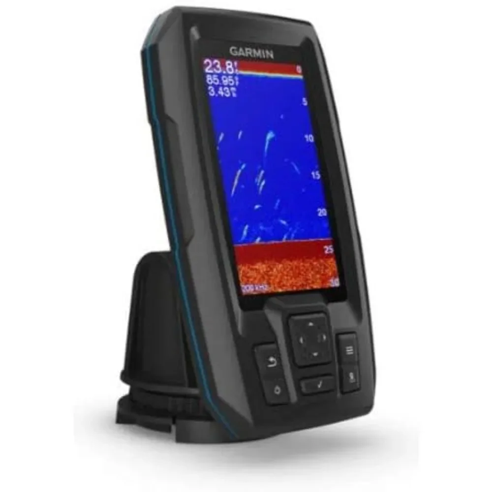 Sea Fishing Equipment and Accessory Striker Plus 4 With Dual-Beam Transducer Portable Fishing Sonar Fish Finder Bait Boat Gps - Image 2